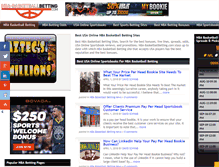 Tablet Screenshot of nba-basketballbetting.com